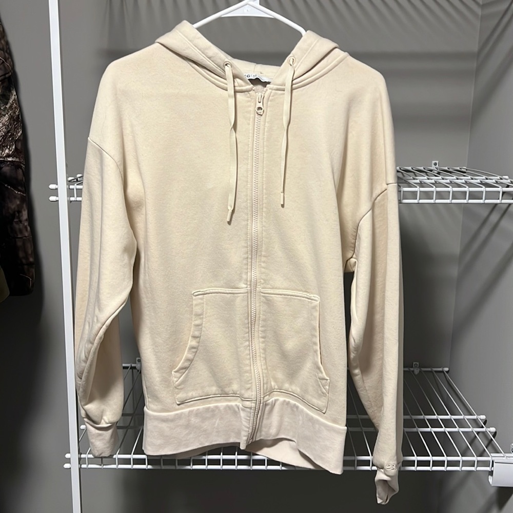 NWOT * DSG Cream Full Zip Hoodie Size XS